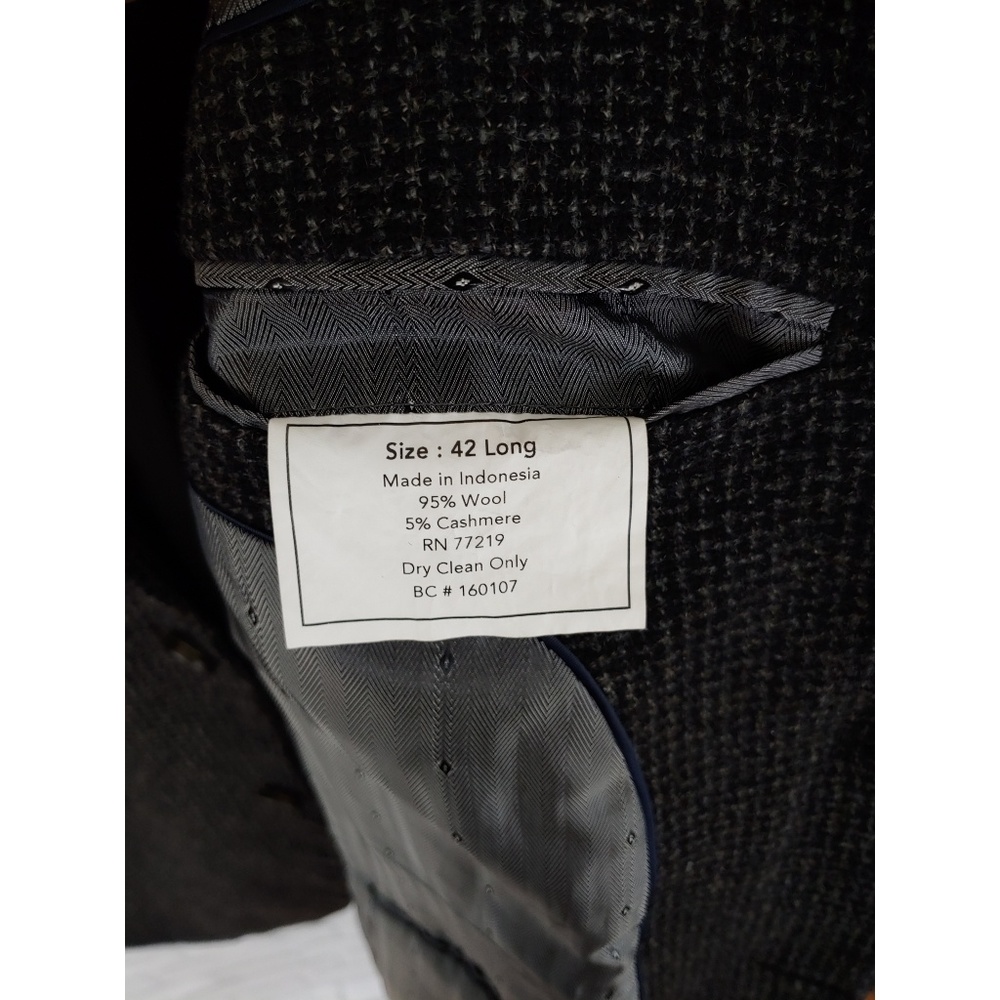 Joseph & Feiss Gold, Wool Cashmere Blazer, 42L - Picture 4 of 8